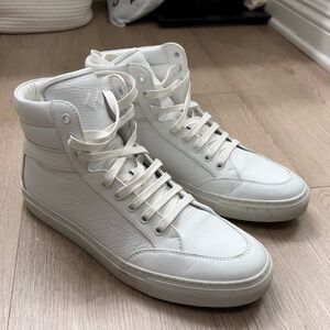 KOIO White Leather High-Top Sneakers 10.5 MEN